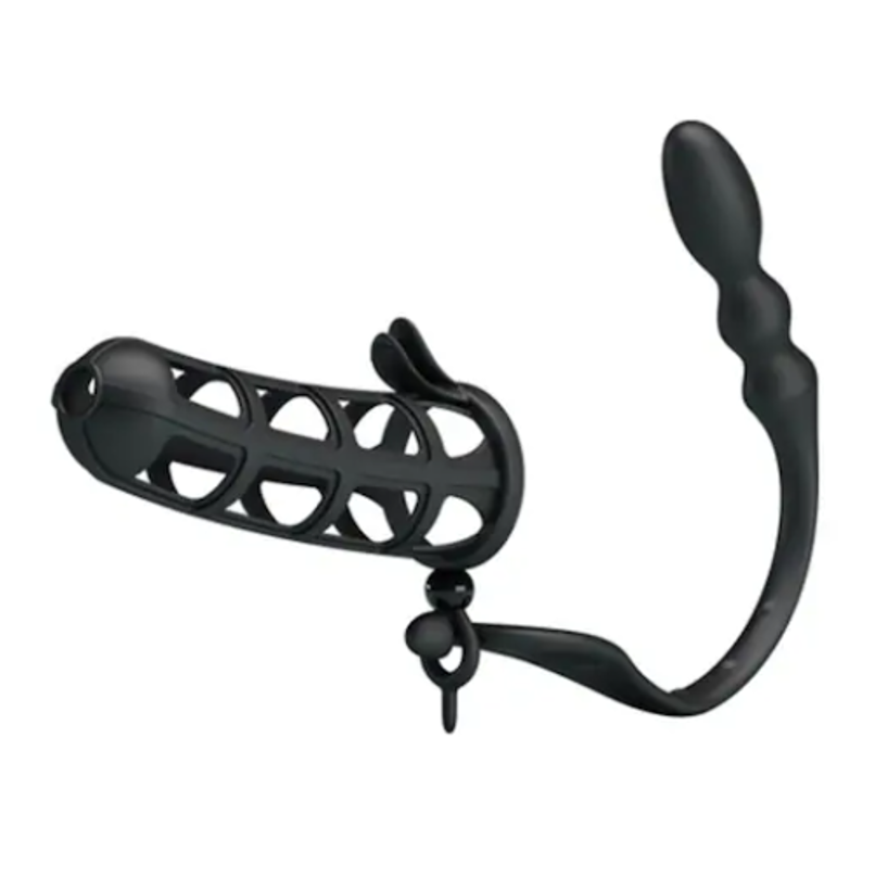 zenci anal plug fantezi penis kafesi prostat stimülatör zenci anal plug fantezi penis kafesi prostat stimülatör