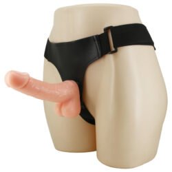 19 cm gerçekçi belden bağlamalı dildo strapon penis