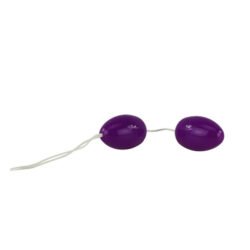 kegel purple silikon İkili vajinal egzersiz zevk topu