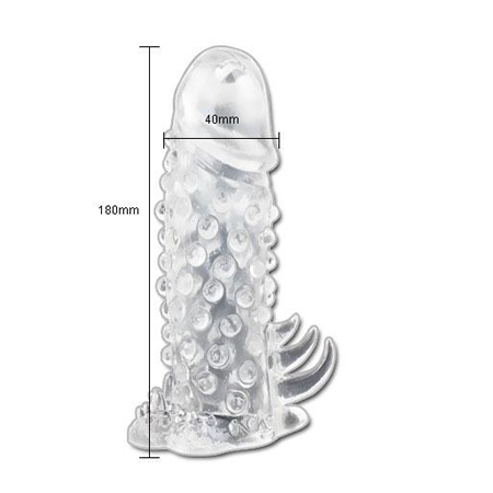 14 cm tırtıklı süper kalite penis kılıfı dildo 14 cm tırtıklı süper kalite penis kılıfı dildo