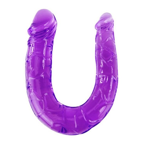 30cm Çift taraflı jel yumuşak vibratör penis dildo 30cm Çift taraflı jel yumuşak vibratör penis dildo