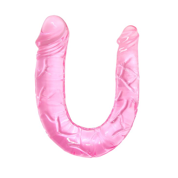 30cm Çift taraflı jel yumuşak vibratör penis dildo 30cm Çift taraflı jel yumuşak vibratör penis dildo