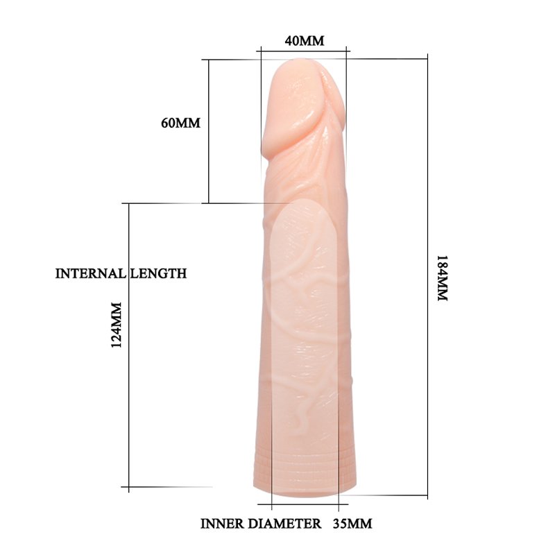 6cm dolgulu realistik penis kılıfı uzatmalı prezervatif dildo 6cm dolgulu realistik penis kılıfı uzatmalı prezervatif dildo