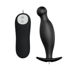12 titreşimli kumandalı anal vibratör zenci anal plug stimülatör