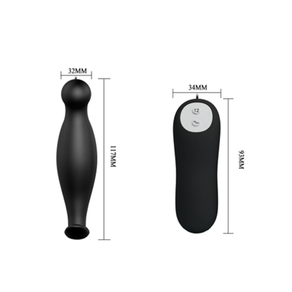 12 titreşimli kumandalı anal vibratör zenci anal plug stimülatör 12 titreşimli kumandalı anal vibratör zenci anal plug stimülatör