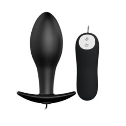 12 titreşimli kumandalı vibratör zenci penis anal plug stimülatör