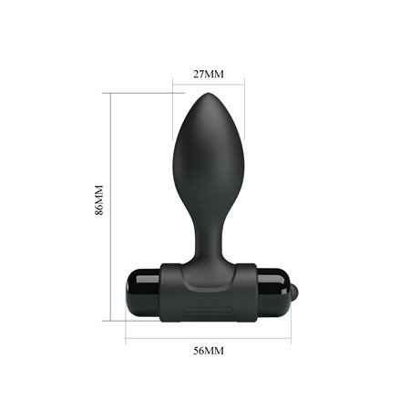 9 cm 10 titreşimli silikon anal vibratör plug anal tıkacı 9 cm 10 titreşimli silikon anal vibratör plug anal tıkacı