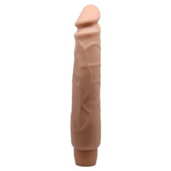25 cm damarlı realistik 10 titreşimli vibratör penis