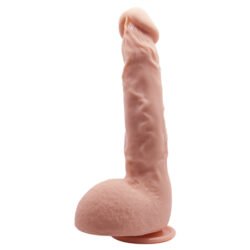 24 cm süper gerçekçi vantuzlu damarlı dildo penis