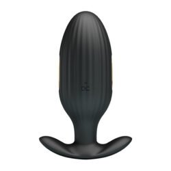 unisex 12 titreşimli e stim plug süper lüks anal tıkaç