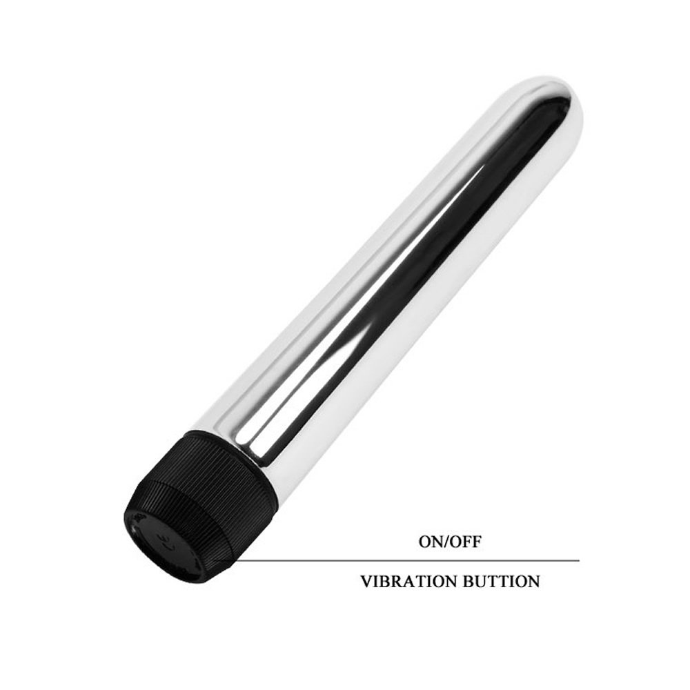 titreşimli metal vibratör mastürbatör 17 cm anal ve vajinal dildo titreşimli metal vibratör mastürbatör 17 cm anal ve vajinal dildo