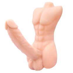 yarım erkek vücut kendinden kayganlaştırıcılı 19 cm kıkırdaklı penis