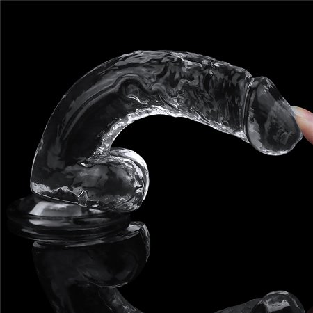 19 cm şeffaf realistik dildo penis, testisli silikon 19 cm şeffaf dildo penis 19 cm şeffaf realistik dildo penis, testisli silikon 19 cm şeffaf dildo penis